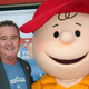 Peter Robbins with Charlie Brown in 2008